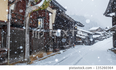 妻籠宿(冬季) 妻籠宿(冬季) 135260364