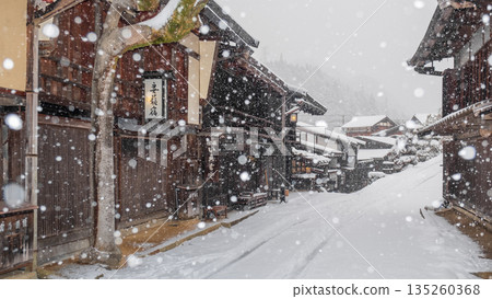 Tsumago-juku (winter) Tsumago-juku (winter) 135260368