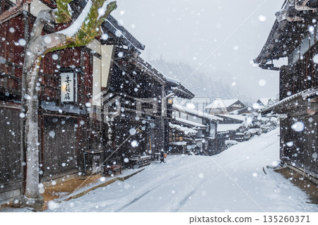 妻籠宿（冬季） 135260371