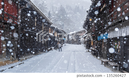 妻籠宿（冬季） 135260427