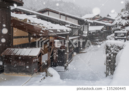 Tsumago-juku (winter) Tsumago-juku (winter) 135260445