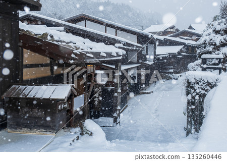 Tsumago-juku (winter) 135260446