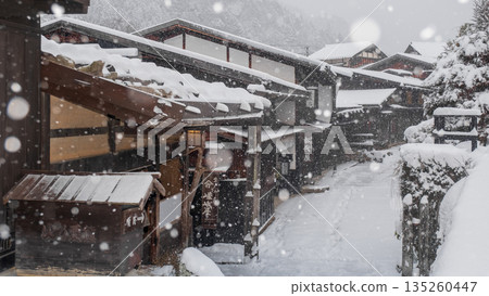 Tsumago-juku (winter) 135260447