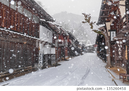 妻籠宿（冬季） 135260458