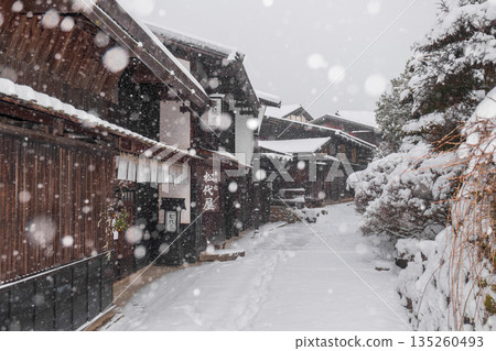 Tsumago-juku (winter) 135260493