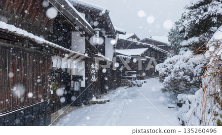 Tsumago-juku (winter) Tsumago-juku (winter) 135260496
