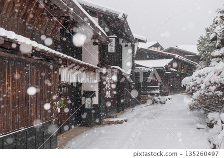 Tsumago-juku (winter) 135260497