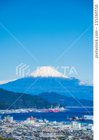 Suruga Bay and Mount Fuji from Nihon-daira, Shizuoka Prefecture Suruga Bay and Mount Fuji from Nihon-daira, Shizuoka Prefecture 135260558