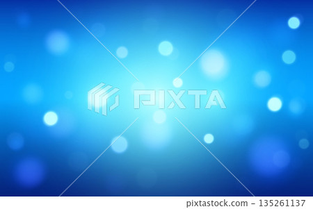 Blue Bokeh Light Background with Soft Glowing Circles and Abstract Blur Blue Bokeh Light Background with Soft Glowing Circles and Abstract Blur 135261137