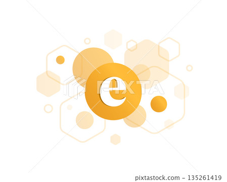 Vitamin E antioxidant benefits highlighting skin health, cell protection, nutrient balance with vitamin E crystalline lattice, molecular geometry in wellness nutrition science vector illustration Vitamin E antioxidant benefits highlighting skin health, cell protection, nutrient balance with vitamin E crystalline lattice, molecular geometry in wellness nutrition science vector illustration 135261419