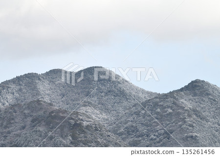 日本南部九州長崎的雪景 日本南部九州長崎的雪景 135261456