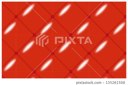 Plump quilted leather background illustration Plump quilted leather background illustration 135261508