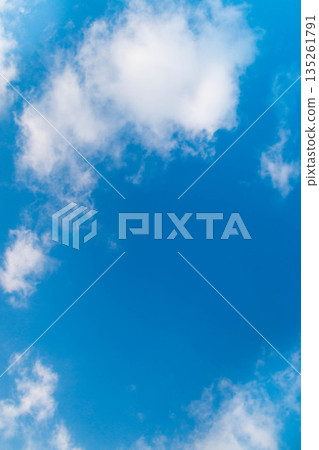  Blue sky and clouds 135261791