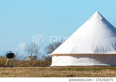 露營地:大阪市淀川公園 露營地:大阪市淀川公園 135262675