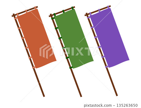 Banner illustration (3 colors) Banner illustration (3 colors) 135263650