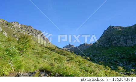 【北阿爾卑斯山】從雅克山健行道看到的雅克山北峰 135264399