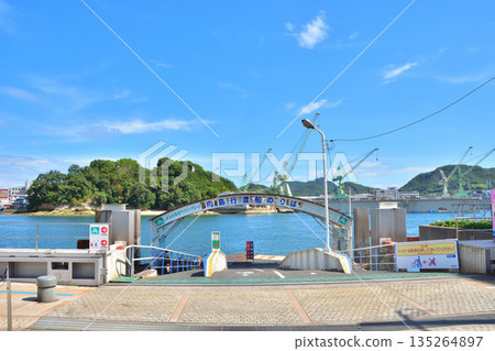 廣島尾道市向向島渡輪碼頭 廣島尾道市向向島渡輪碼頭 135264897