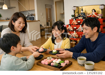 Hinamatsuri as a part of everyday life 135265102
