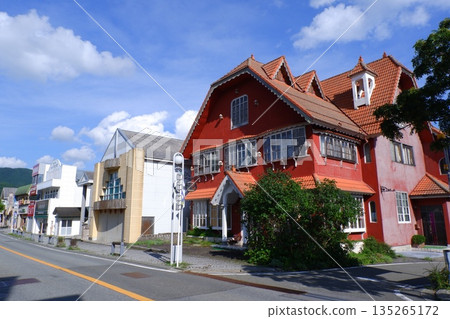 清里站前的街景 135265172