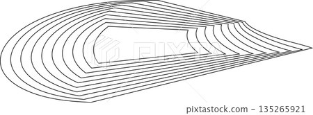 Distorted square rectangle pattern. Design elements Distorted square rectangle pattern. Design elements 135265921