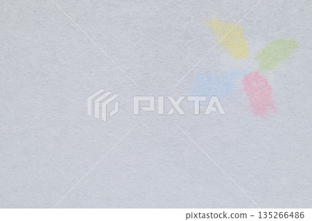 One-point art using Japanese paper [Background material] 135266486
