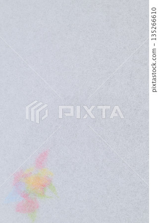 One-point art using Japanese paper [Background material] 135266610