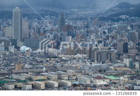 從廣島縣廣島市南區眺望廣島市中區<2026年1月> 135266839