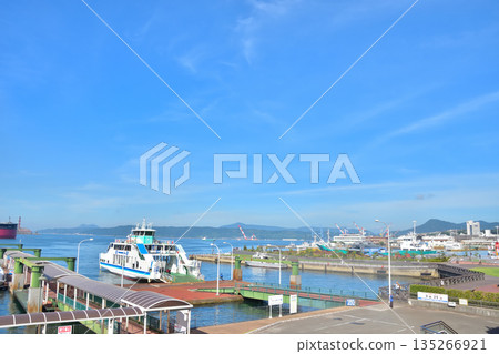 Hiroshima: Kure Port as seen from the Yamato Museum Hiroshima: Kure Port as seen from the Yamato Museum 135266921