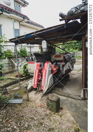 farming, tractor, machinery and tool 135267072