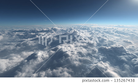 雲層之上的影像 135267438