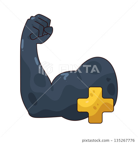 illustration of Strength 135267776