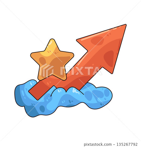 illustration of Level Up 135267792
