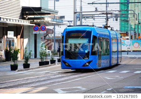 Fukui Railway Fukubu Line tram Fukui Railway Fukubu Line tram 135267805