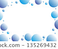 Dot frame blue Dot frame blue 135269432