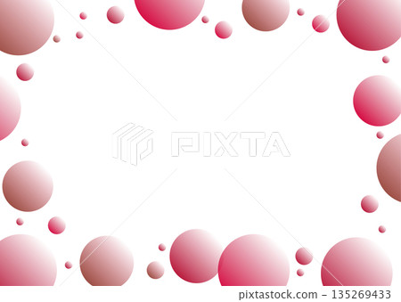 Dot Frame Red Dot Frame Red 135269433
