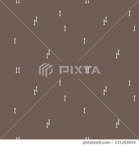 seamless pattern with watercolor drawing of a bones on an isolated white background. Repeat ornament with cartoon style paw dog bones. Cute animal white grey dog food for textile. seamless pattern with watercolor drawing of a bones on an isolated white background. Repeat ornament with cartoon style paw dog bones. Cute animal white grey dog food for textile. 135269804