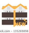 Simple Apartment Icon +NEW 135269898