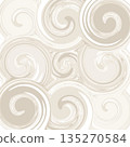 Abstract white chocolate swirl marble background 135270584