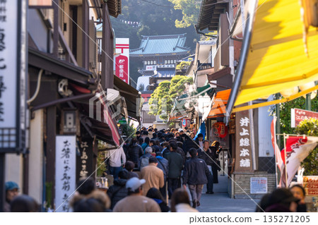 [Kanagawa Prefecture] Enoshima Benzaiten Nakamise Street 135271205