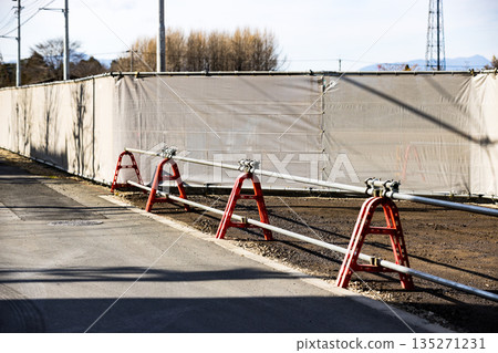 施工現場管道圍欄 135271231