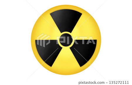 International Ionizing Radiation Danger Symbol, Trefoil Radioactive Warning Sign, Nuclear Power Plant Generating Clean Energy, Sustainable Future Technology, Industrial Architecture International Ionizing Radiation Danger Symbol, Trefoil Radioactive Warning Sign, Nuclear Power Plant Generating Clean Energy, Sustainable Future Technology, Industrial Architecture 135272111