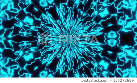 Abstract energy kaleido. Computer generated 3d render Abstract energy kaleido. Computer generated 3d render 135272699