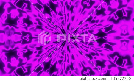 Abstract energy kaleido. Computer generated 3d render 135272700