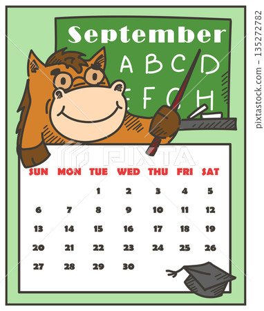 2026 monthly calendar for September month 2026 monthly calendar for September month 135272782