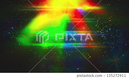 Abstract bright with lights and particles. Computer generated Abstract bright with lights and particles. Computer generated 135272911