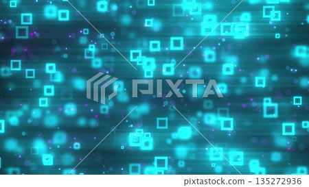 Abstract blue technology background. Computer generated 3d render Abstract blue technology background. Computer generated 3d render 135272936