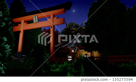 《夜之神殿》可用作動畫背景。 《夜之神殿》可用作動畫背景。 135273594