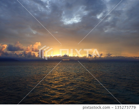 凱恩斯的日落 135273779