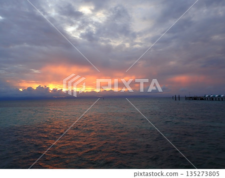 凱恩斯的日落 135273805