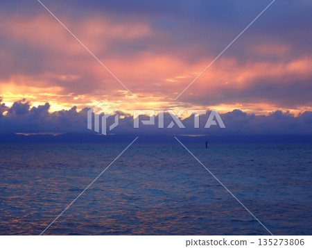 凱恩斯的日落 135273806